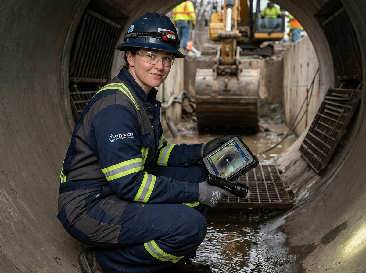 Sewer Line Inspection & Replacement in Cunningham
